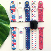 Load image into Gallery viewer, 4th of July Americana apple watch bands