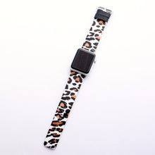 Load image into Gallery viewer, Leather Leopard Watch Bands for Apple Watch
