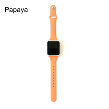 Load image into Gallery viewer, Slim Silicone Watch Bands for Apple Watch