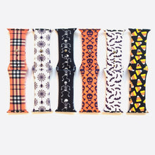 Load image into Gallery viewer, Halloween Printed Silicone Bands for Apple Watch