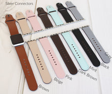 Load image into Gallery viewer, Leather Watch Bands for Apple Watch