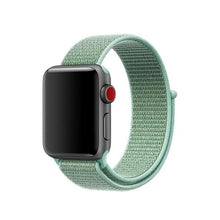 Load image into Gallery viewer, mint nylon apple watch band
