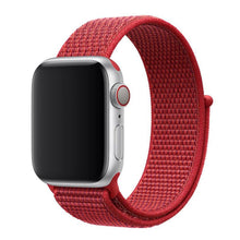 Load image into Gallery viewer, red nylon apple watch band
