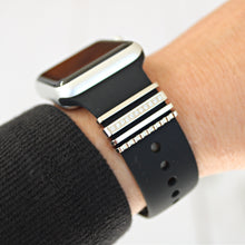 Load image into Gallery viewer, Silver Jewelry for apple bands