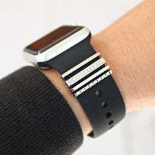 Load image into Gallery viewer, Silver Jewelry for apple bands