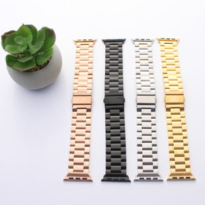 Classic Stainless Steel Watch Bands for Apple Watches
