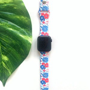 Watch Bands Red White & Blue for Apple Watch