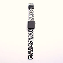 Load image into Gallery viewer, Apple Watch Leather Leopard Bands
