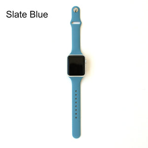 Slim Silicone Watch Bands for Apple Watch