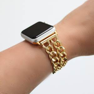 Double Chain Link band for Apple Watch