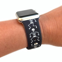 Load image into Gallery viewer, skeletons apple watch band
