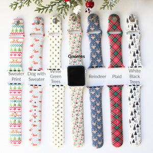 Holiday Watch Bands - Christmas Tree
