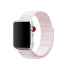 Load image into Gallery viewer, pale pink nylon apple watch band
