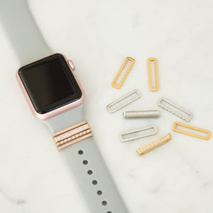 Jewelry rings for apple watch bands
