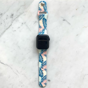 Tropical Floral Apple Watch Bands
