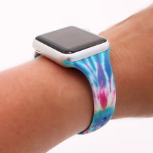 Load image into Gallery viewer, Tie Dye and Printed Slim Apple Watch Bands
